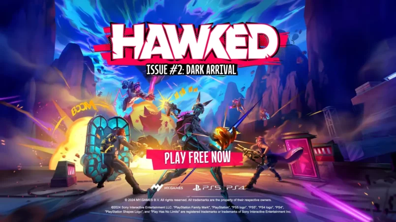 Hawked Dark Arrival Trailer _ PS5 & PS4 Games