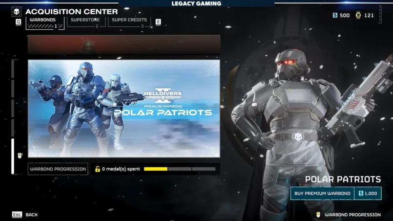 Helldivers 2 New Polar Patriots Warbond Is Here