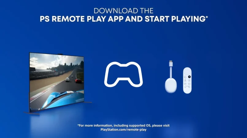 PS Remote Play on Android TV OS devices & Chromecast with Google TV PS5