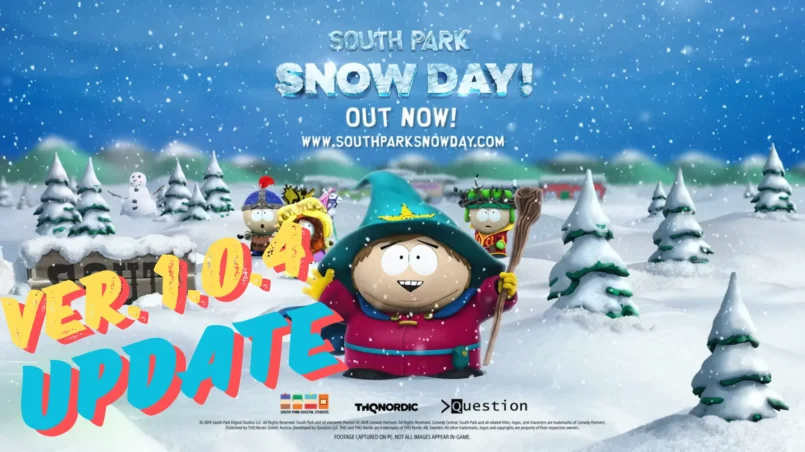 SOUTH PARK SNOW DAY Ver.1.0.4 (May 3, 2024) update