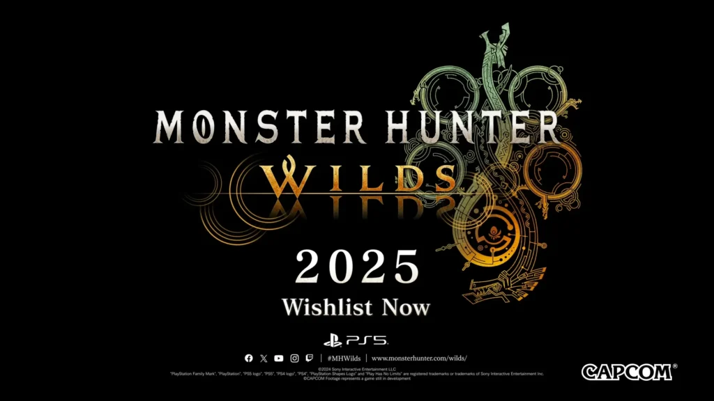 Monster Hunter Wilds 1st Trailer PS5 Games