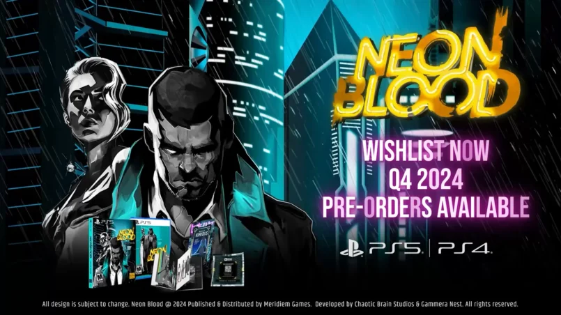 Neon Blood Physical Edition Trailer